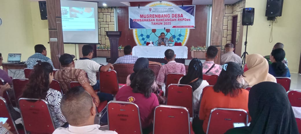 Musrenbangdes Pembahasan Rancangan RKP Desa Tahun 2025